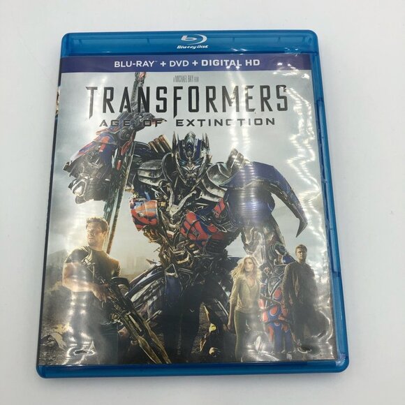 Transformers Age of Extinction Blu-Ray DVD Digital HD Movie - Picture 1 of 5
